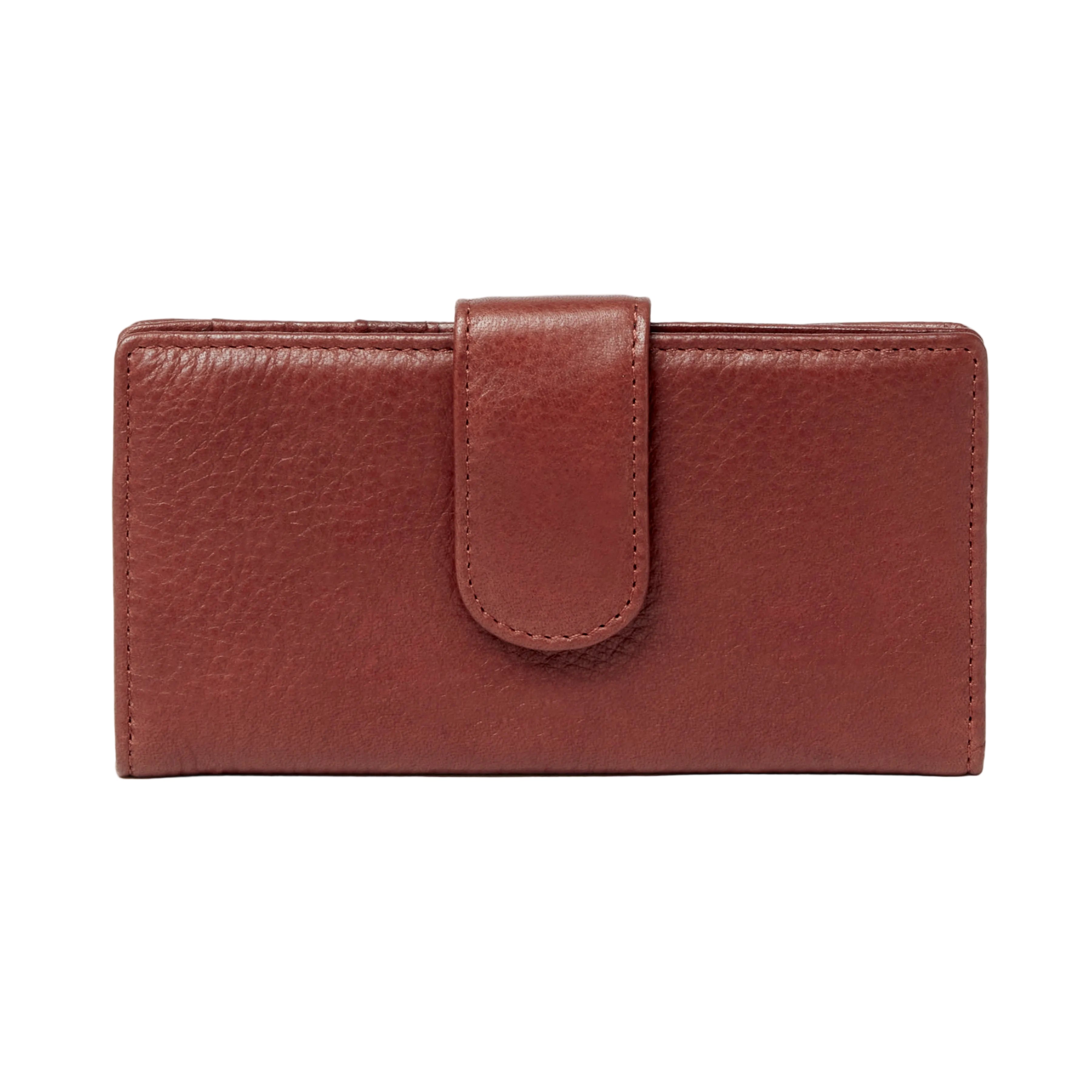 variant:41192524218413 osgoode marley rfid card case wallet - Brandy