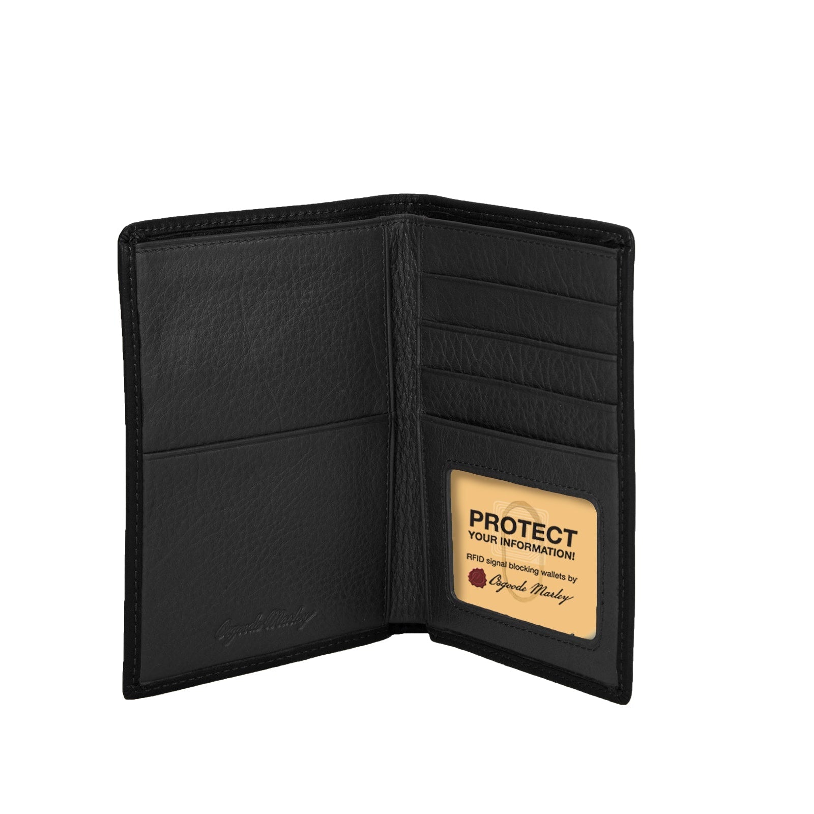 variant:41192526577709 osgoode marley RFID Passport Wallet - Black