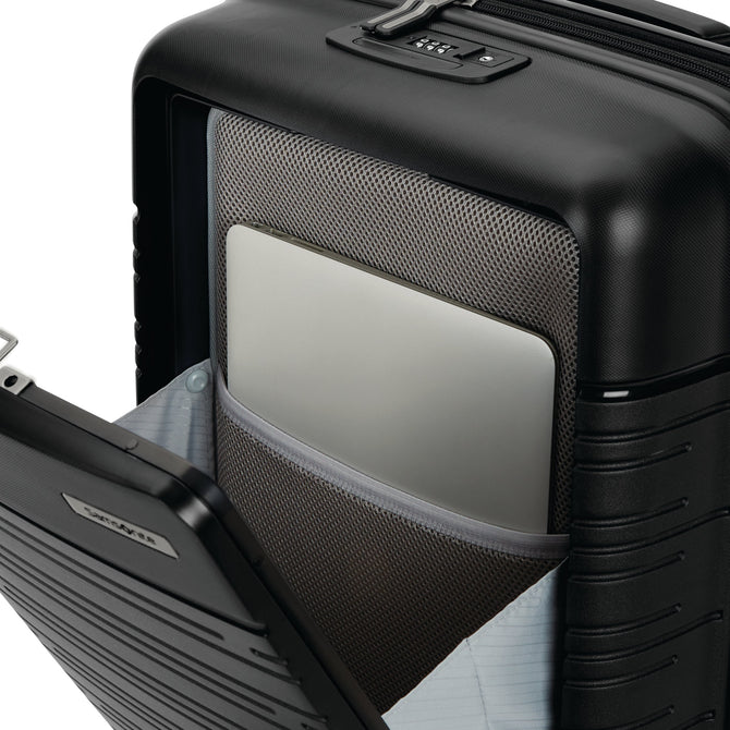 variant:41666932342829 samsonite Elevation Plus Carry-On 22x14x9 Spinner Luggage - Black