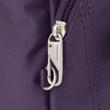 variant:41193702588461 travelon Essential Messenger Bag - Purple