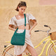 variant:41605392367661 travelon Essential Messenger Bag - Spruce