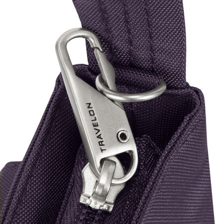 variant:41193703047213 travelon Mini Shoulder Bag - Purple