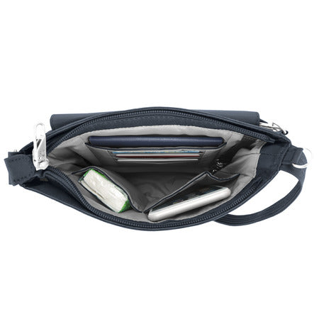 variant:41193703079981 travelon Mini Shoulder Bag - midnight