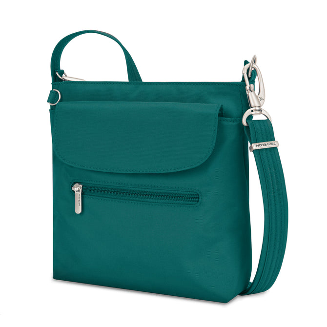 variant:41605395644461 travelon Mini Shoulder Bag - spruce