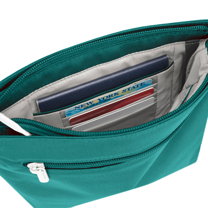 variant:41605395644461 travelon Mini Shoulder Bag - spruce