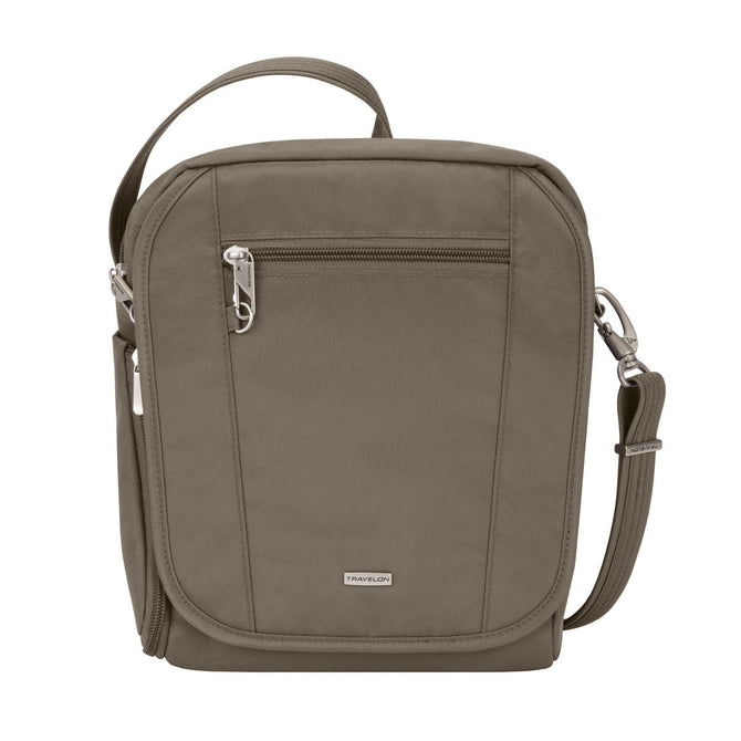 variant:41193705078829 travelon Medium Tour Bag - Nutmeg