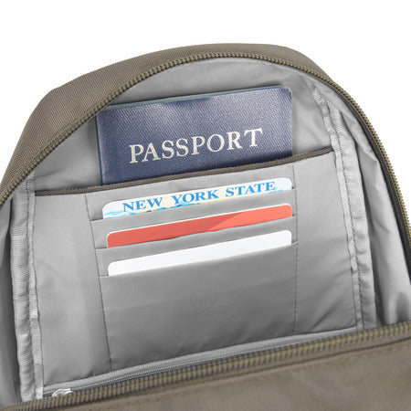 variant:41193715007533 travelon Anti-Theft Classic Sling Bag - Nutmeg