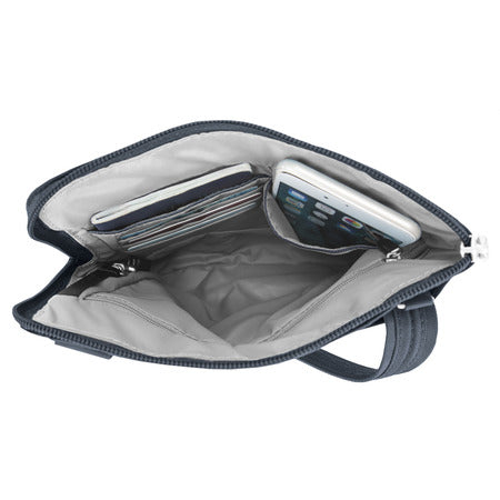 variant:41193719070765 travelon Slim Double Zip Crossbody - Midnight