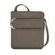 variant:41193719136301 travelon Slim Double Zip Crossbody - Nutmeg