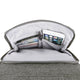 variant:41193721200685 travelon north south crossbody - Gray Heather