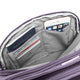 variant:41193722904621 travelon North/South Crossbody - purple