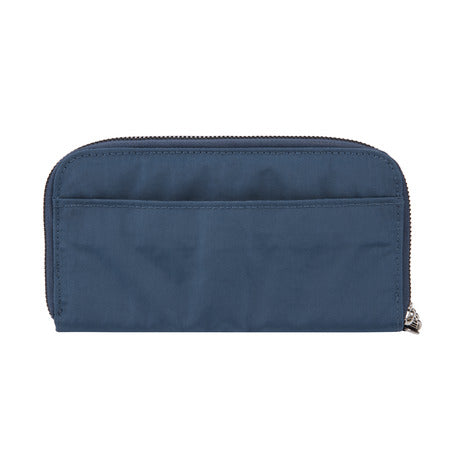 variant:41193726115885 Travelon RFID Blocking Double Zip Wallet - ocean