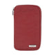 variant:41193727000621 travelon RFID Blocking Family Passport Zip Wallet - poppy