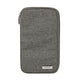 variant:41193727098925 travelon RFID Blocking Family Passport Zip Wallet - Gray Heather