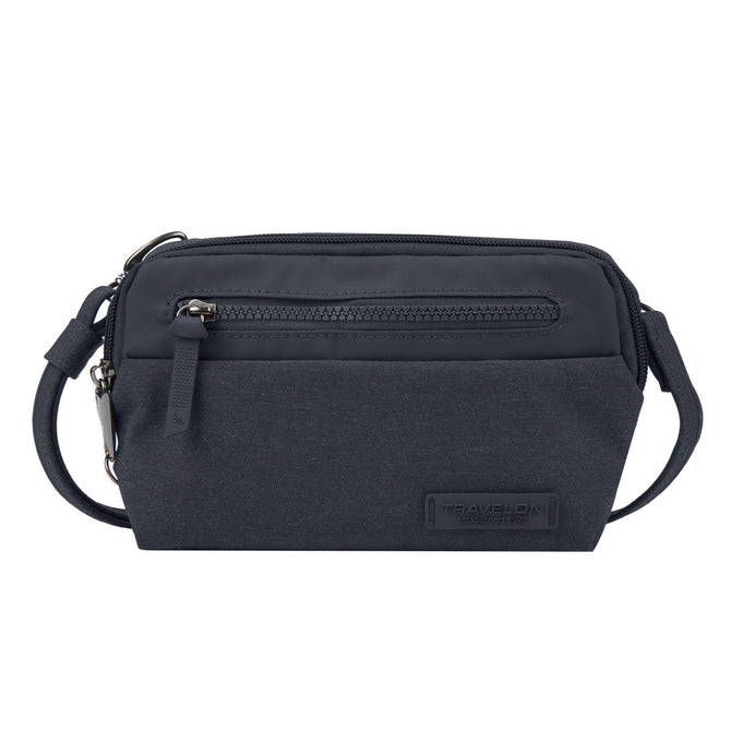 variant:41193730670637 Travelon Metro Anti-Theft Convertible Small Crossbody - Navy
