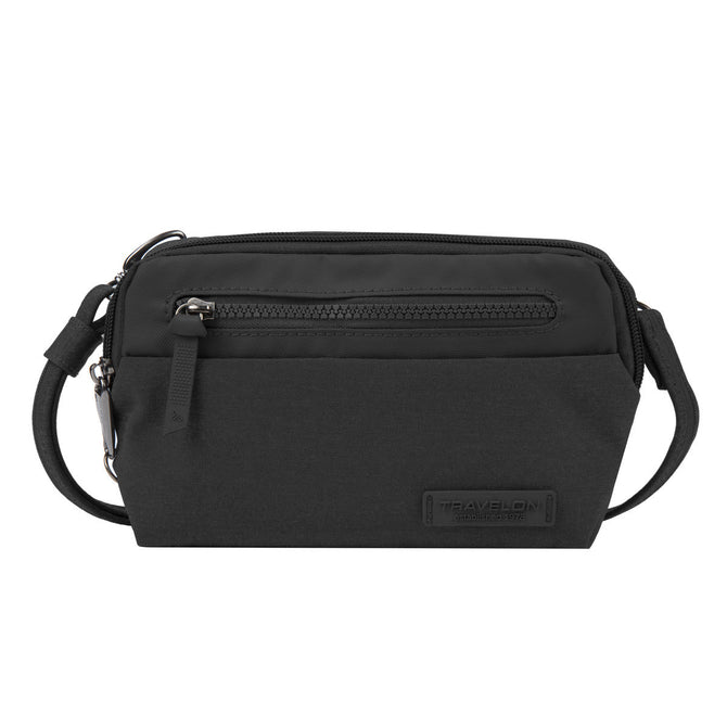 variant:41193730703405 Travelon Metro Anti-Theft Convertible Small Crossbody - Black