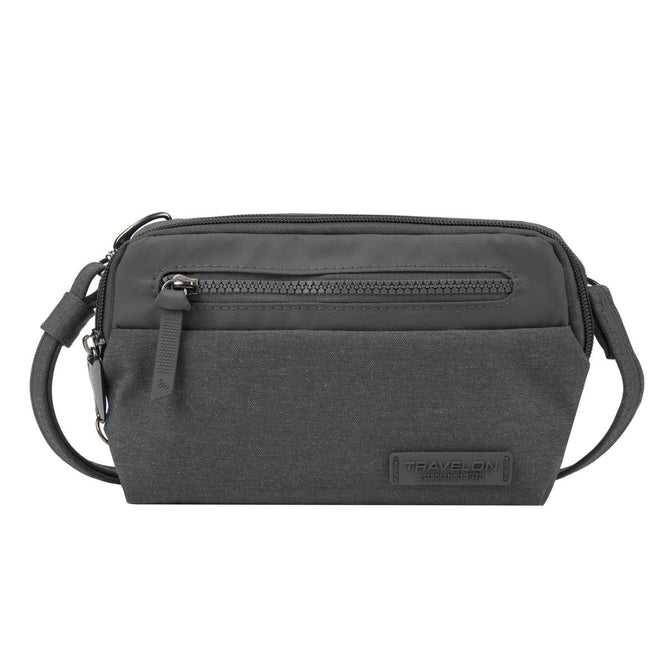 variant:41193730736173 Travelon Metro Anti-Theft Convertible Small Crossbody - Gray