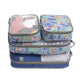 variant:42999675257024 travelon Set of 4 Soft Packing Organizers Stamp Print Combo