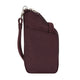 variant:43452766224429 travelon Anti-Theft Essentials Mini Asymmetric Crossbody - dark bordeaux