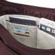 variant:41193742073901 travelon East/West Small Hobo - Dark Bordeaux
