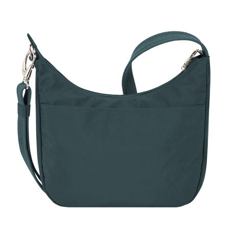 variant:41193742106669 travelon East/West Small Hobo - Peacock