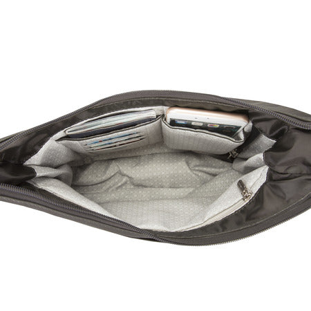 variant:41193742172205 travelon East/West Small Hobo - Smoke