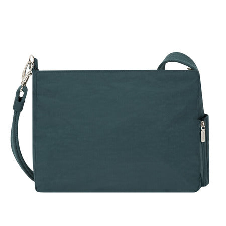 variant:41193744203821 travelon pocket crossbody - Peacock