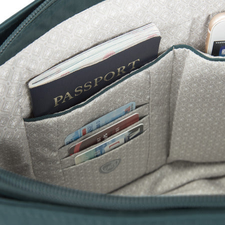 variant:41193744203821 travelon pocket crossbody - Peacock