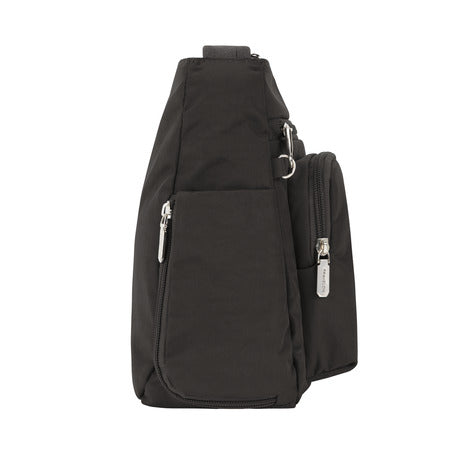 variant:41193744236589 travelon pocket crossbody - Black