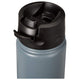 variant:40666872315949 FIFTY/FIFTY 20oz Insulated Bottle with Wide Mouth Flip Lid - Slate Grey