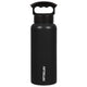 variant:40666872709165 Fifty/Fifty 34oz Insulated Bottle with Wide Mouth 3-Finger Lid - Matte Black