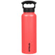 variant:40667043659821 FIFTY/FIFTY 40oz Insulated Bottle with Wide Mouth 3-Finger Lid - Coral
