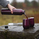 variant:40378590167085 SevenFifty Wine Growler And Tumbler Gift Set by FIFTY/FIFTY - Burgundy