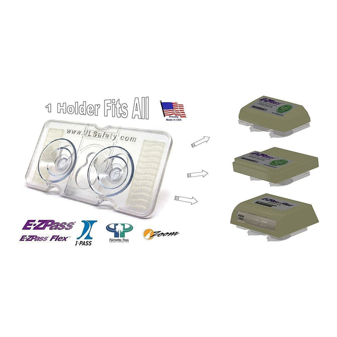 JL Safety - EZ Pass-Mate™ Toll Pass Holder for ALL E-ZPass Models
