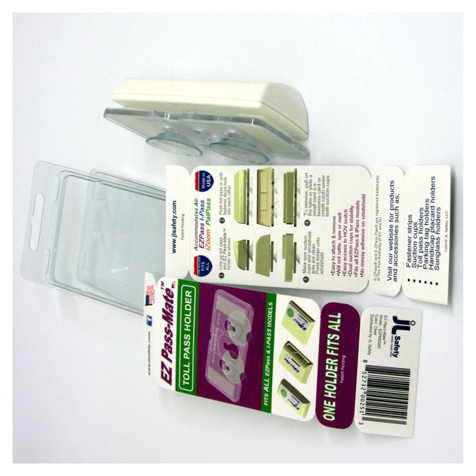 JL Safety - EZ Pass-Mate™ Toll Pass Holder for ALL E-ZPass Models