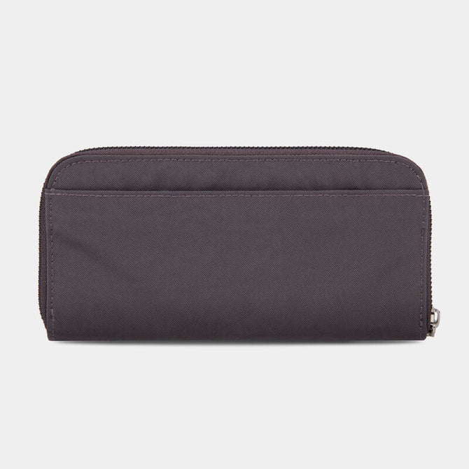 variant:41193725558829 Travelon RFID Blocking Single Zip Wallet - Smoke