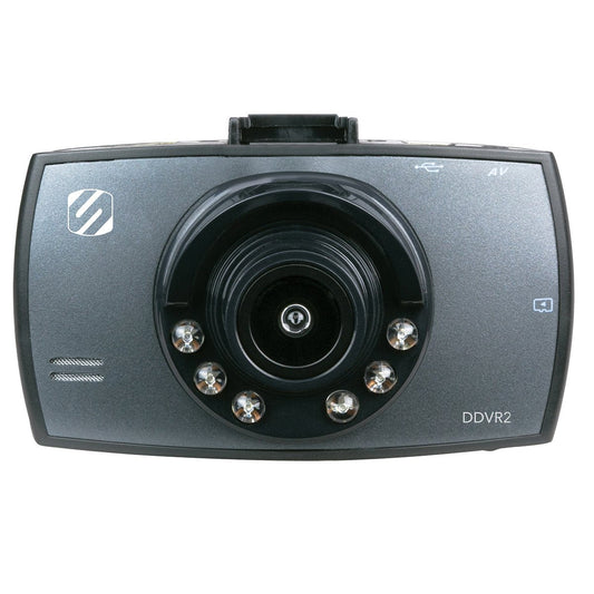 Scosche HD DVR Car Dash Cam With Night Vision and SD Card DDVR28G
