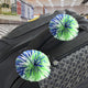 variant:40677568413741 Smooth Trip Zangles Bag Tags 2pk - Blue White Green