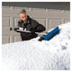 Snow Joe® 2-In-1 Telescoping Snow Broom + Ice Scraper