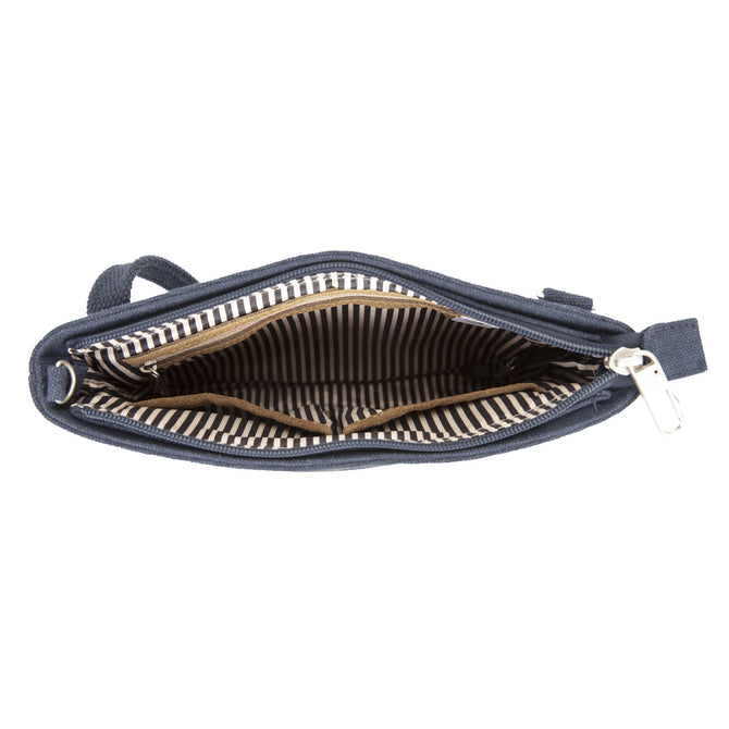 variant:41193688596525 Anti-Theft Heritage Small Crossbody - Indigo