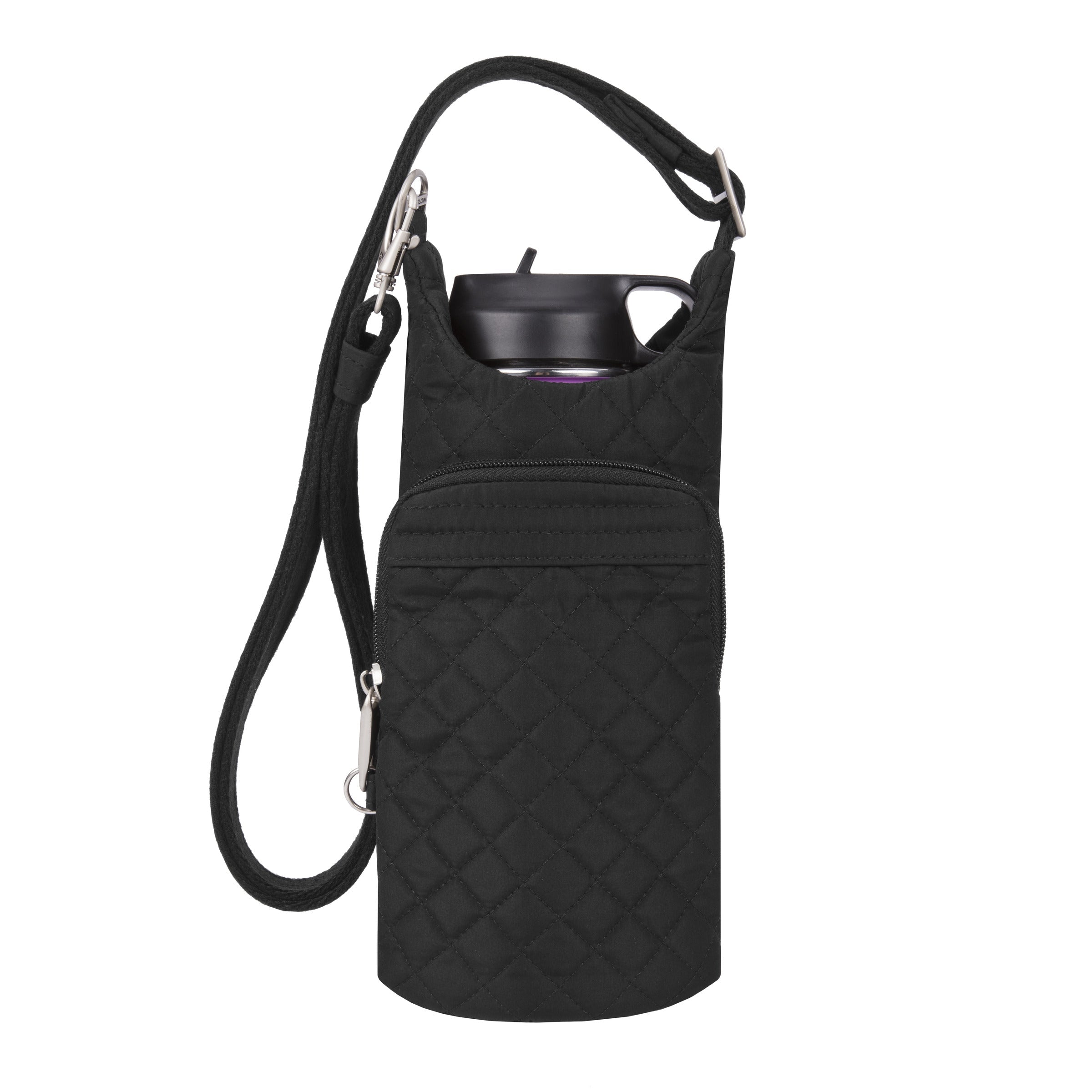 Anti Theft Boho Insulated Water Bottle Tote