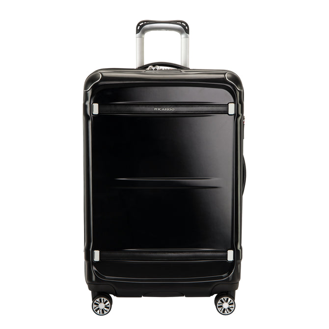 variant:41685992276013 RBH Rodeo Drive 2.0 Hardside Medium Checked Spinner Luggage - Black