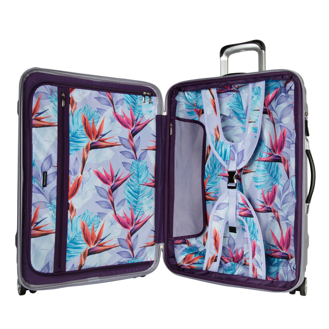 variant:41685992308781 RBH Rodeo Drive 2.0 Hardside Medium Checked Spinner Luggage - Lilac