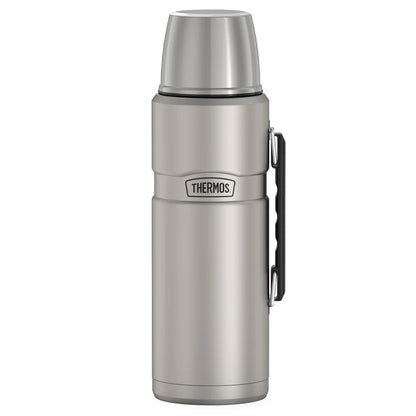 variant:43981587415085 2 L Stainless Steel Beverage Bottle - Matte Stainless Steel 