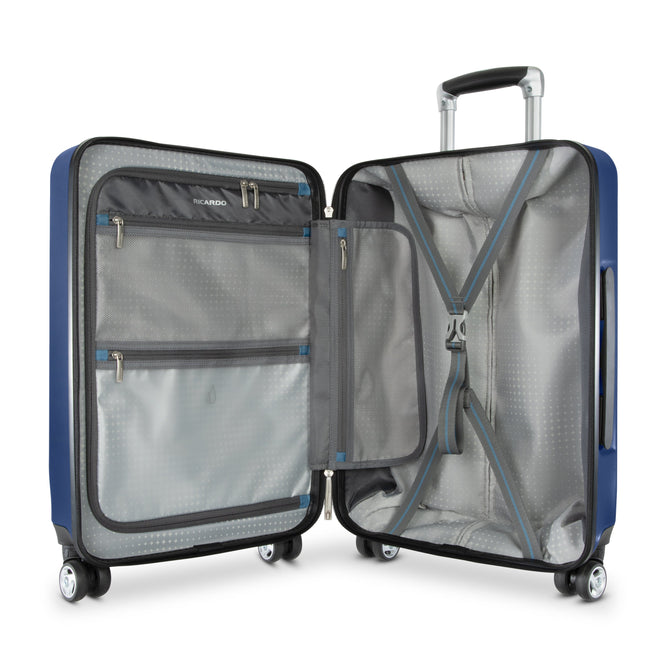 variant:41685993685037 RBH Melrose Hardside Carry-On Spinner Luggage - Blue