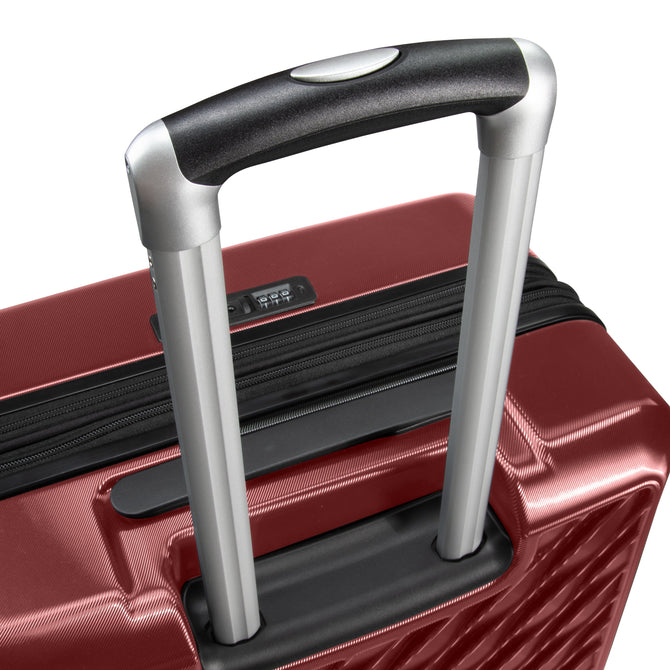 variant:41685993619501 RBH Melrose Hardside CarryOn Spinner Luggage - Red