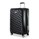 variant:41685993947181 RBH Melrose Hardside Medium Checked Spinner Luggage - Black