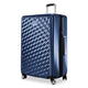 variant:41685997322285 RBH Melrose Hardside Large Checked Spinner Luggage - Blue