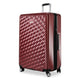 variant:41685997256749 RBH Melrose Hardside Large Checked Spinner Luggage - Red