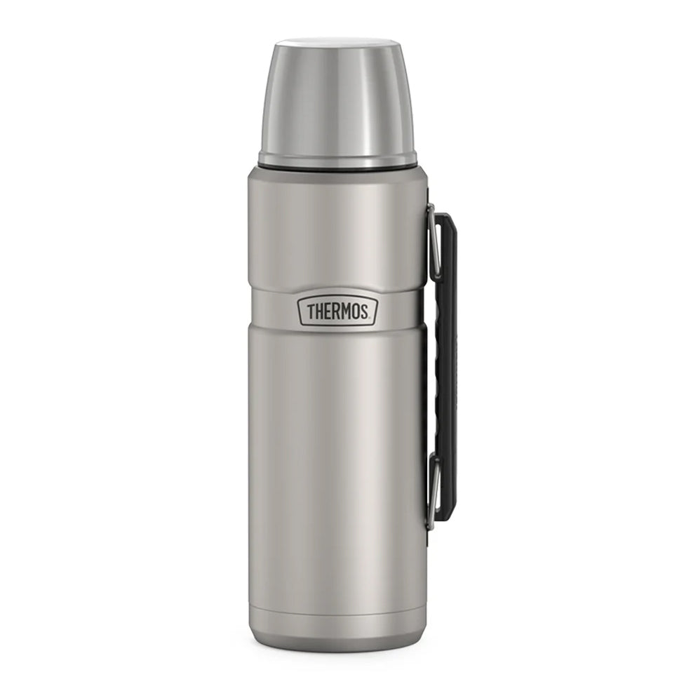 variant:43981586300973 40 oz. Stainless Steel Beverage Bottle - Matte Stainless Steel